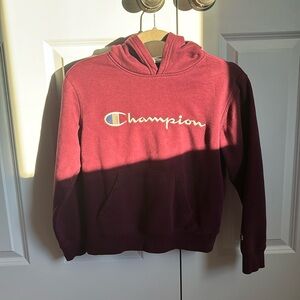 Maroon Champion Sweatshirt Hoodie